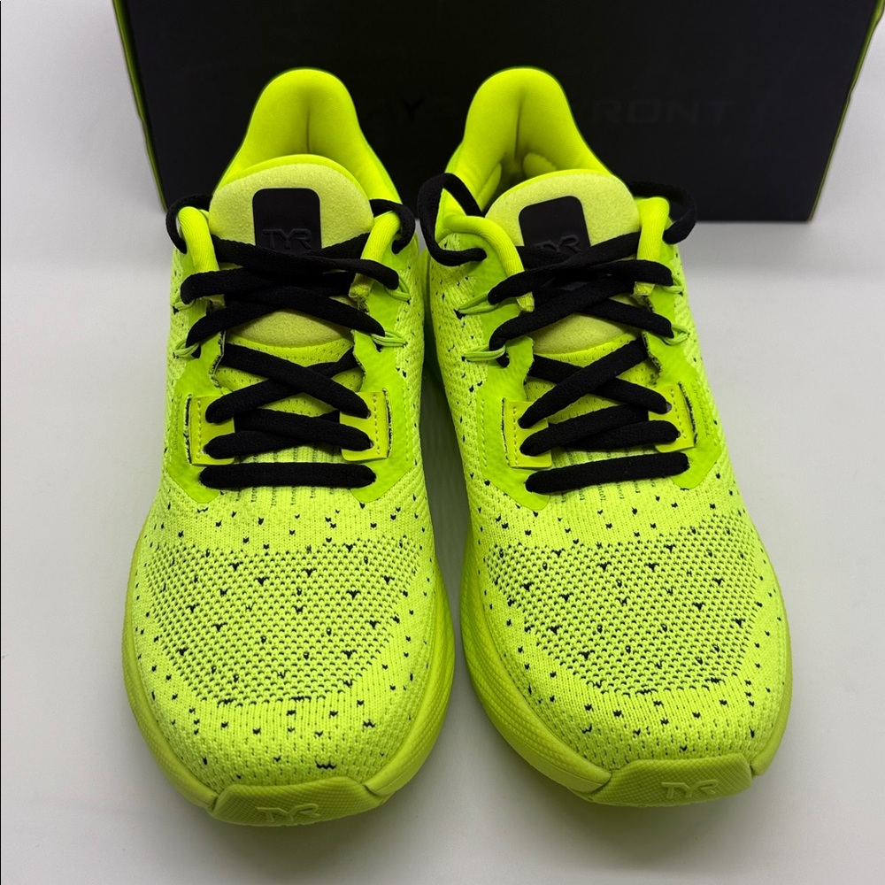 TYR TECHKNIT RNR-1 Running Shoes Womens SIZE 7 -Mens SIZE 5.5 Color Yellow. NWT - Picture 3 of 7